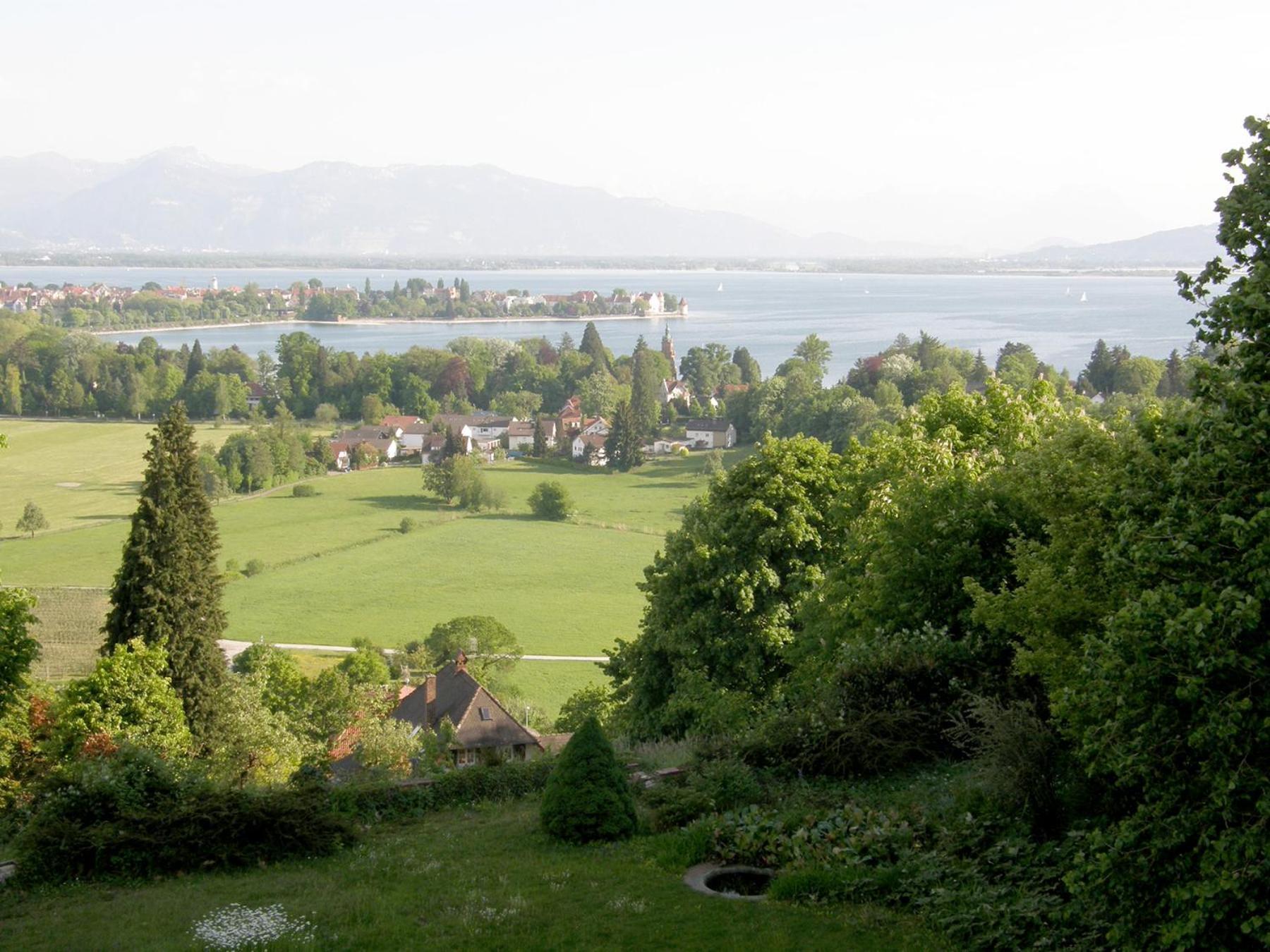 Ferienwohnung Villa Hoyerberg 林道 外观 照片