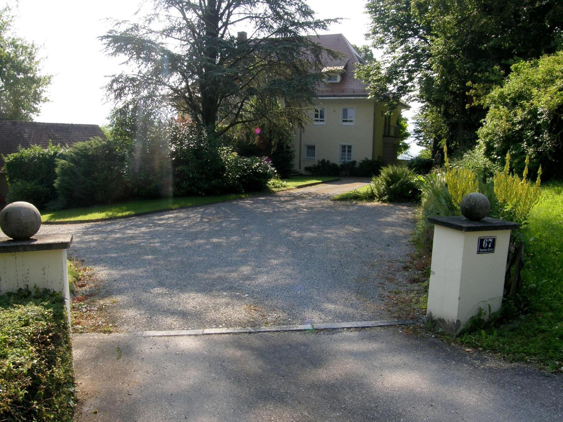 Ferienwohnung Villa Hoyerberg 林道 外观 照片